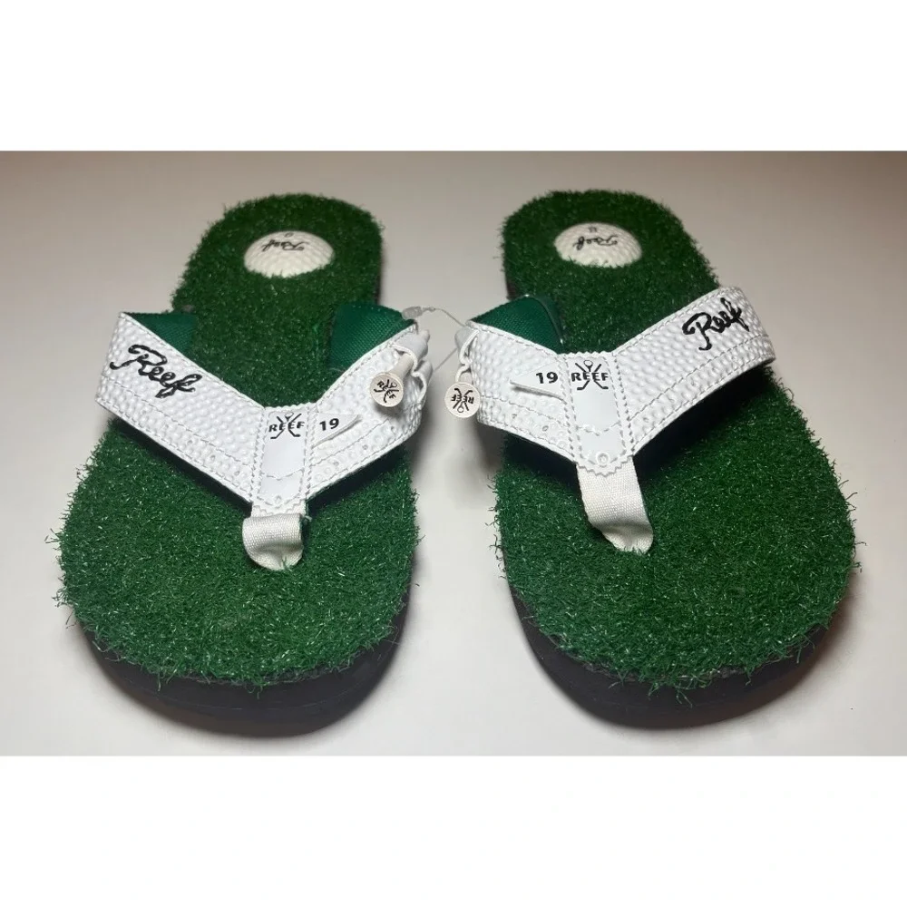 Reef Men's Mulligan II  golf flip-flops | Size 8